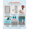 4 X 2.5 ft Inground Outdoor Security Swimming Pool Fence