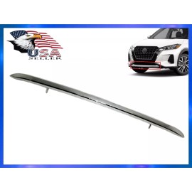 Unbeatable Auto Parts For 2021-2024 Nissan Kicks S SV Chrome Molding Front Bumper Lower 623106MR0A