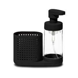 madesmart Sinkware Foaming Soap Station, None, Carbon