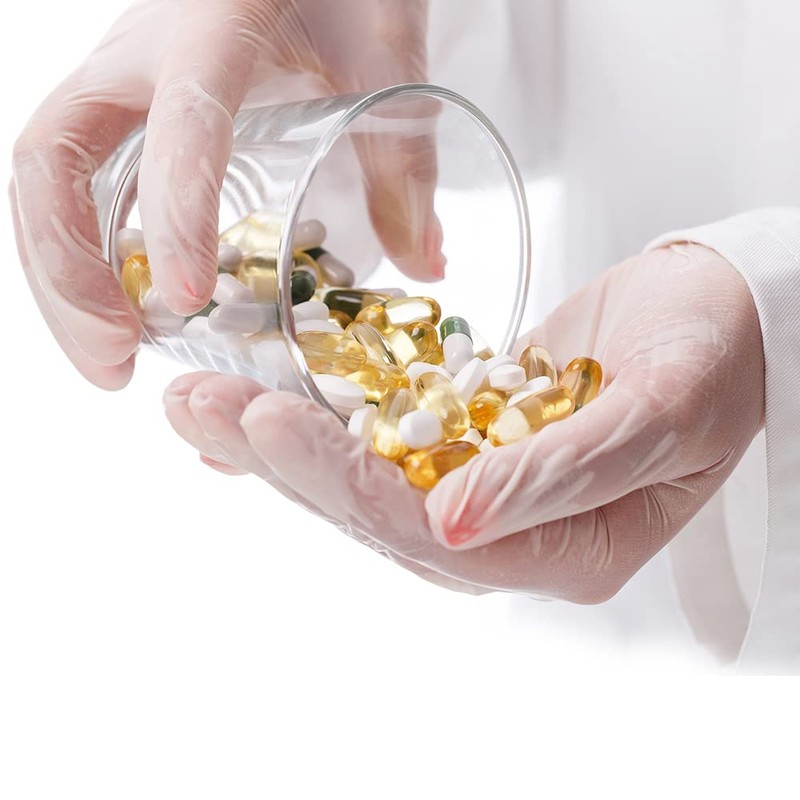 DEKTON DT70700 100Pc Disposable Vinyl Gloves (L)