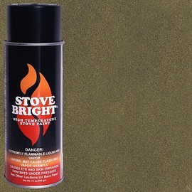 Stove Bright High Temp Paint - Honeyglo Brown