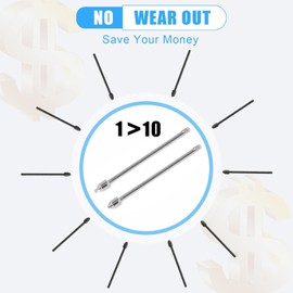 2PCS S Pen Tips Stainless Steel Stylus Pen Tips Replacement for Galaxy Tab S9 S9 Ultra S8 S8 Ultra S7 S22 Ultra, 4096 Pressure Metal Replacement Pen Tips/Nibs Kit with Clip