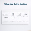 1000W Touch Light Switch No WiFi,4.65 × 2.83 × 1.34
