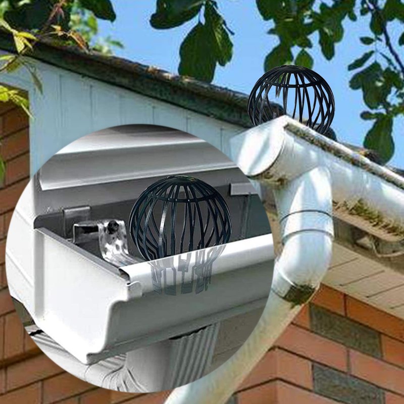 Plastic Gutter Guards for Toproof, Keeps Gutter downpipes Clear of