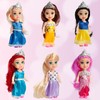 fash n kolor Little Royal Dolls Princess with Dresses, Girls