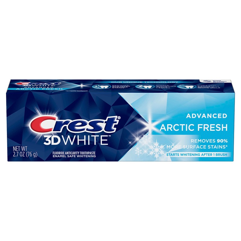 Crest 3D White Arctic Fresh Teeth Whitening Toothpaste, 2.7 oz