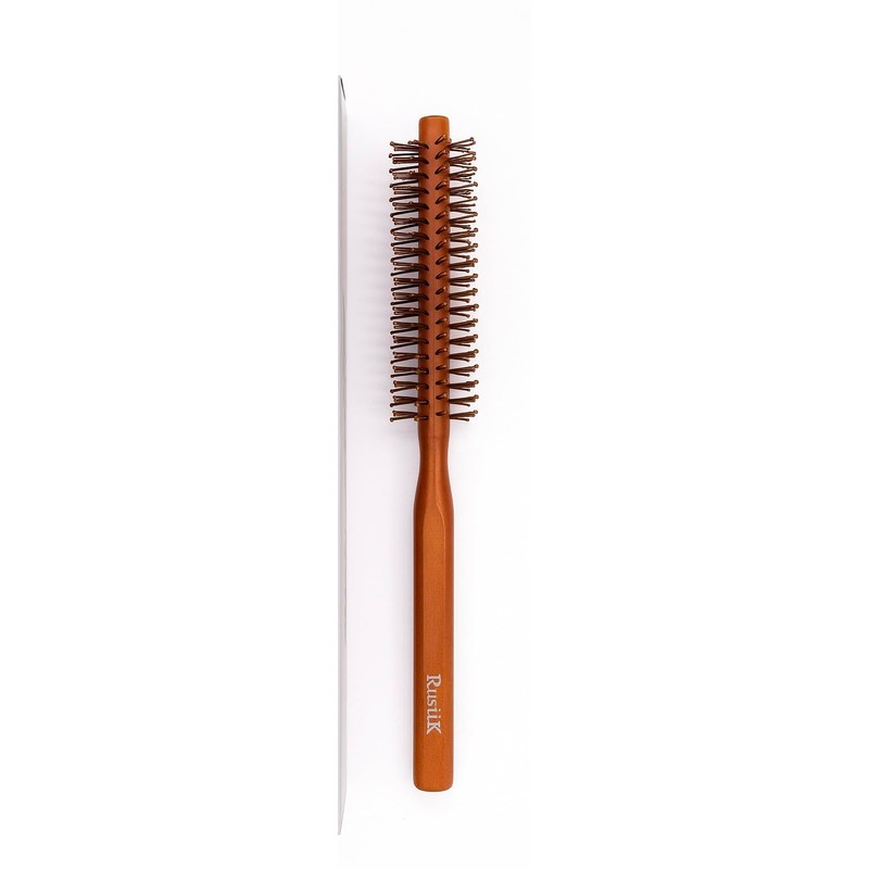 Small Round Brush by RustiK, Barrel Hair Brush for Blow