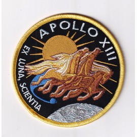 Apollo 13 Patch – with Hook and Loop, 4"