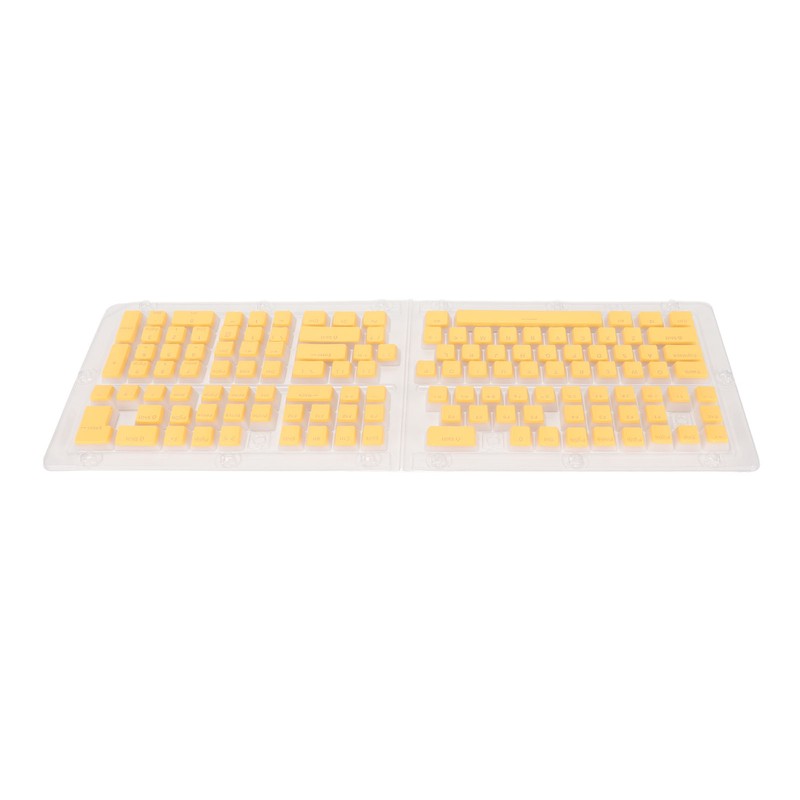 PBT Pudding Keycaps 129 Keys Translucent OEM Height Doubleshot Injection