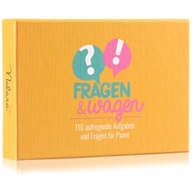 Questions & Wagon - With these cards of truth or dare game, your next evening will be unforgettable - as a gift for your partner, couples, or for an anniversary