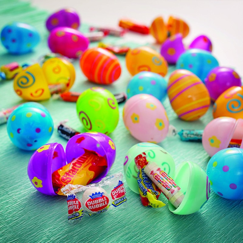 Fun Express Candy Filled Easter Eggs Bulk 24 Pack -