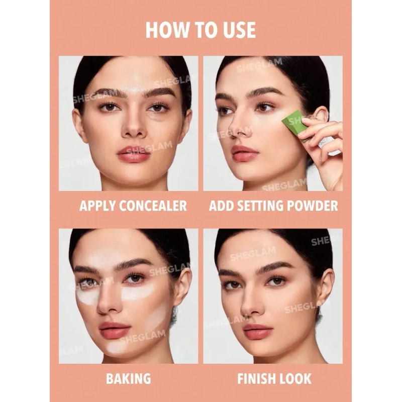 Sheglam Insta-ready Polvos Fijadores Rostro Y Ojos