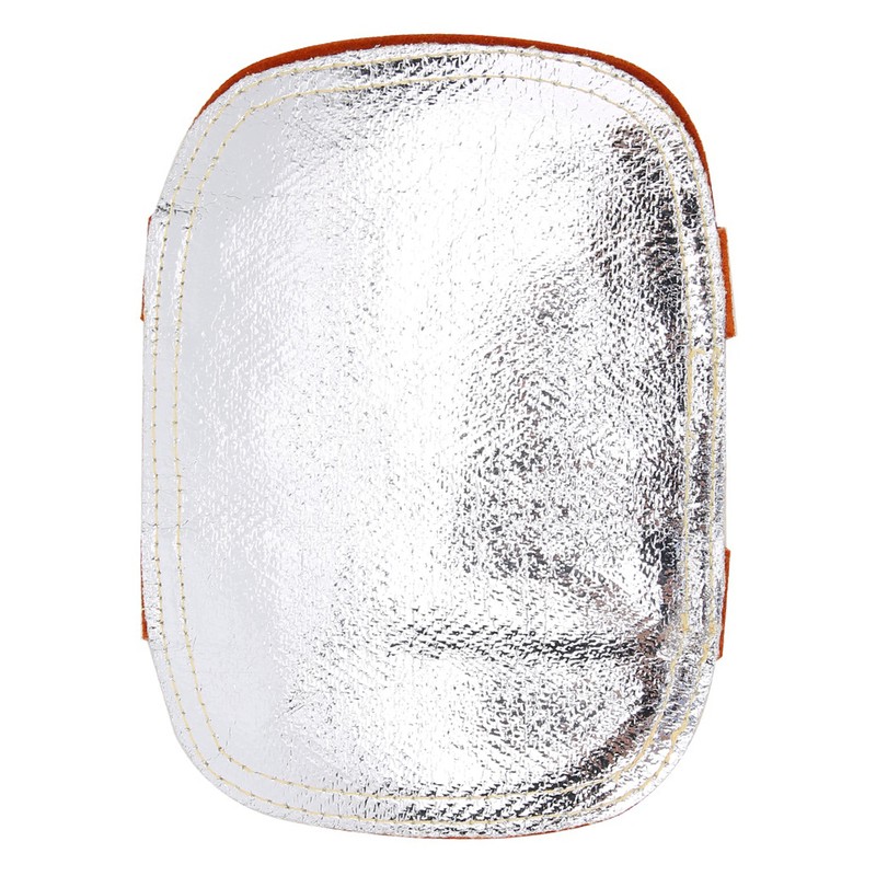 Heat Shield Split Cowhide Leather Aluminized Back Welding Hand Pad