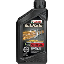 Castrol Edge 0W20 Advanced Full Synthetic Motor Oil (6 Quarts)
