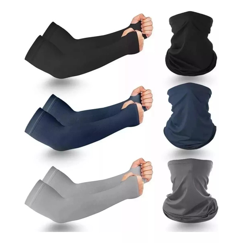 Future 6 Par Bandana Y Mangas Deportivas Para Brazo Moto
