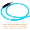 GASHER 1/4" x 7.5m Reinforced Polyurethane Air Hose, Maximum Working