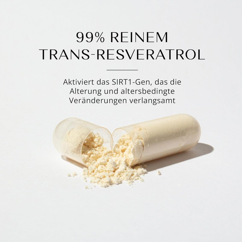Trans Resveratrol by DR-D Longevity - 1000 mg, Premium Antioxidant,