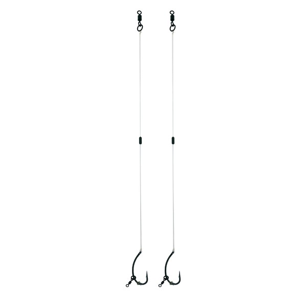 Carp On - 2 Pack of FLUOROCARBON Ready Rigs Wide