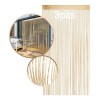 Cortina De Flecos Y Cuentas Para Fiestas Y Puertas 1x2m 3pzs