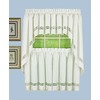 Today's Curtain Hellina Tapework Window Swag, 38-Inch, White