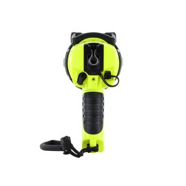 STREAMLIGHT Lightweight Rechargeable Long-Range 1000 Lumens Waypoint 300 Yellow Spotlight w/120V AC Charger with Waypoint Rechargeable/Super Siege 12V DC Cord