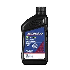 ACDelco Professional 10-9234 (88865905) dexos1™ 5W-30 Full Synthetic Motor Oil - 1 qt