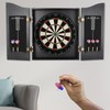 Dartboard Dart Machine and Cabinet Sets Extended Dart Catch Area
