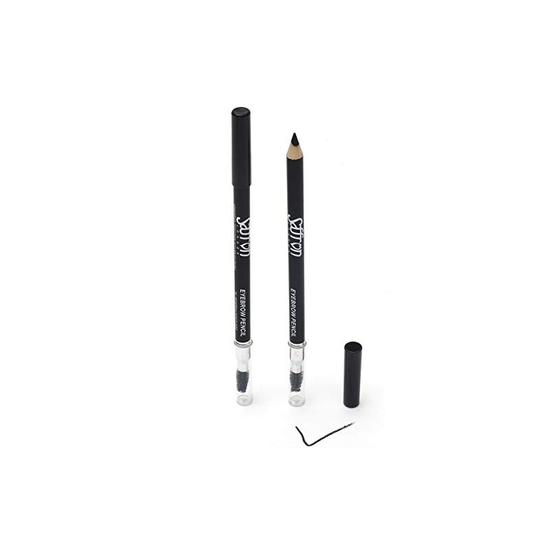 Saffron Eyebrow Pencil with Brush #082 (Dark Brown)