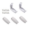 RVGUARD RV Door Holder, 5Pcs White Camper Door Holder, Keep