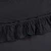 Stacey Ruffled Valance Black
