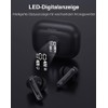 auvisio Commuter Headphones: Wireless In-Ear Headphones with Charging Case, Noise
