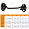 ZiYuya Hook and Eye Latch, Stainless Steel Gate Hook Cabin