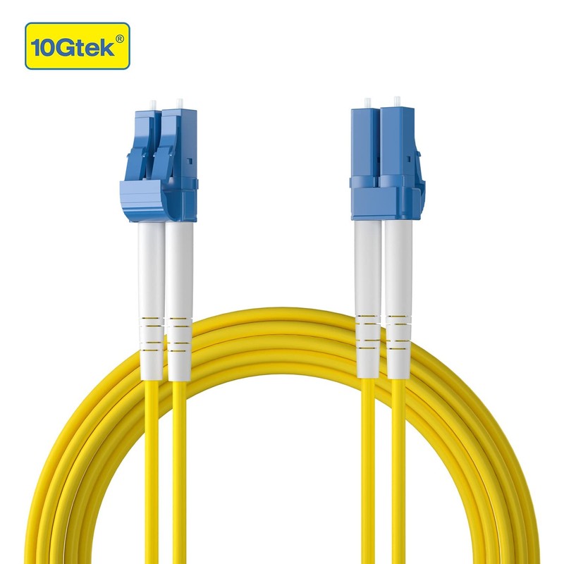 10Gtek Fiber Patch Cable - LC to LC OS2 10Gb/Gigabit