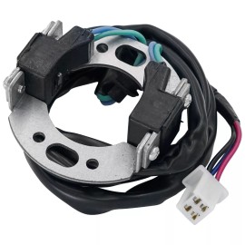 Caltric Stator Pickup Coil for Kawasaki Ke1000 Police 1000 KZ1000 1977 1978 1979- 2005