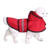 IOICYBF Dog Raincoat Hooded, Reflective Dog Slicker Poncho Adjustable Waterproof