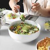 MALACASA Serving Bowls, 114 OZ(10") Extra Large Salad Bowls Set