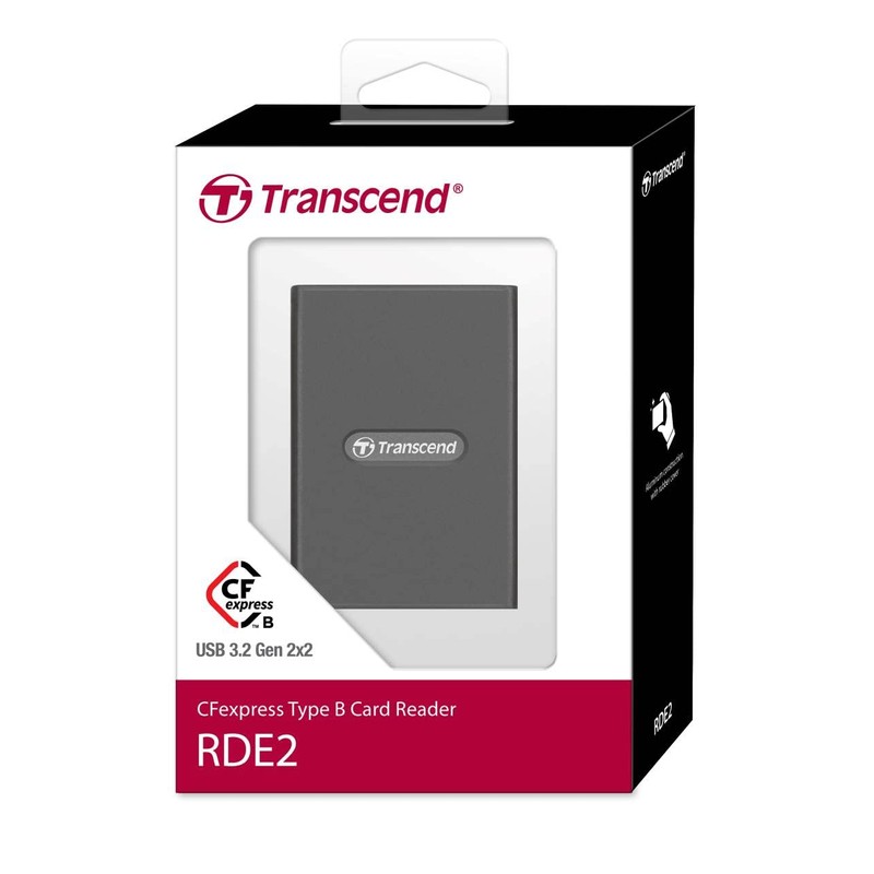 Transcend CFexpress Card Reader, Type B, USB 3.2 Gen 2x2,