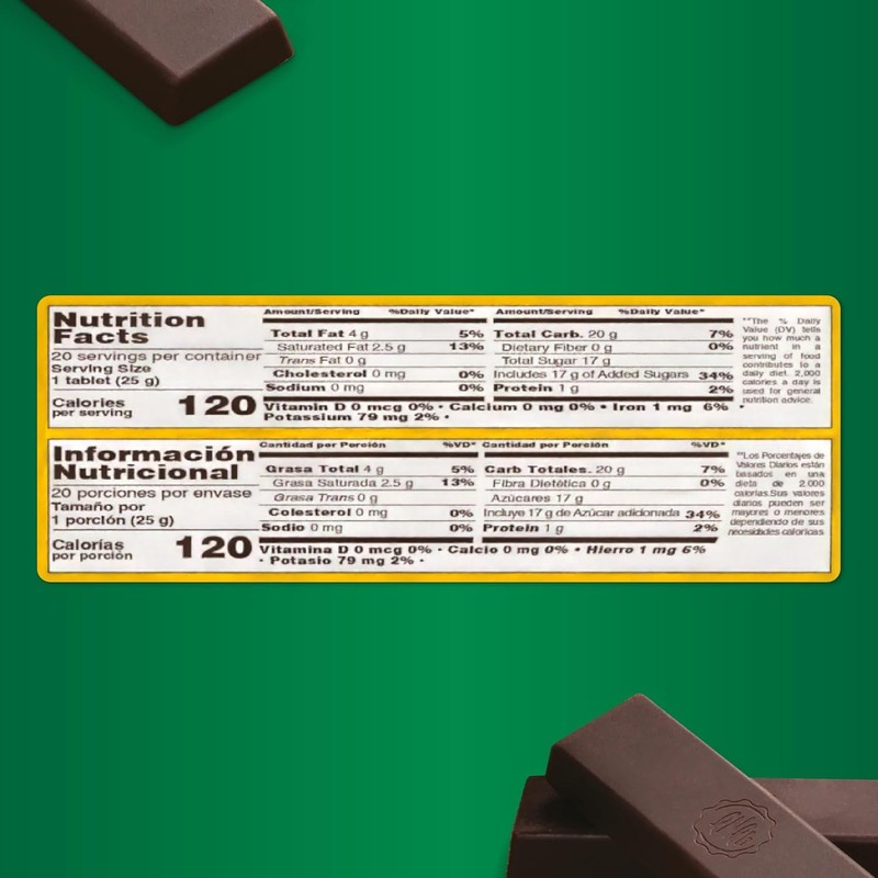 Corona - Cinnamon & Cloves Chocolate Bars - Resealable -