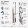 LED Eyebrow Tweezer for Precise Grooming – Portable Steel Hair