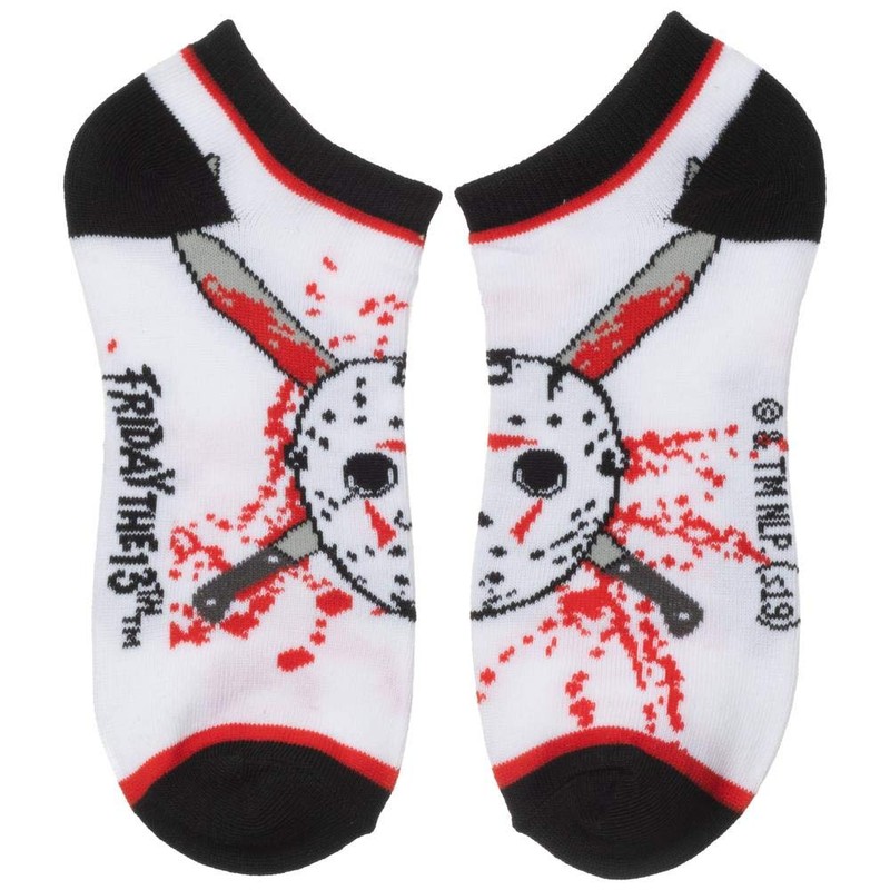 Friday the 13th 5 Pair Ankle Socks Standard