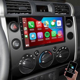 Android 13 Car Stereo for Toyota FJ Cruiser 2007-2013, 9 inch Touch Screen Radio Head Unit Replacement with Wireless CarPlay Android Auto GPS/FM/WiFi/SWC/AHD Backup Camera/Mirror Link/Mic/