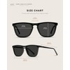 WearMe Pro - Polarized Lens Square Modern Sunglasses for Men
