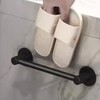 Bathroom Slippers Rack Wall Hanging Storage No Punching Toilet Drainage