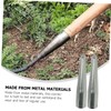 BCOATH 2pcs Hoe Connector Replacement Rake Handle for Gardening Tools
