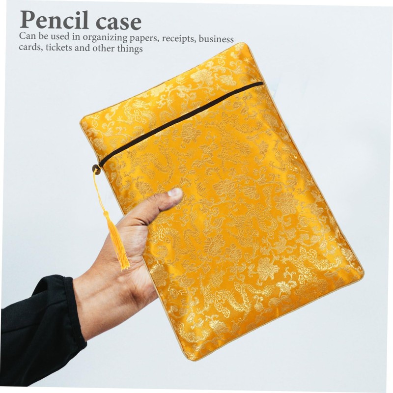 Gadpiparty Versatile Multi Function Pencil Bag Capacity Zipper Storage Pouch