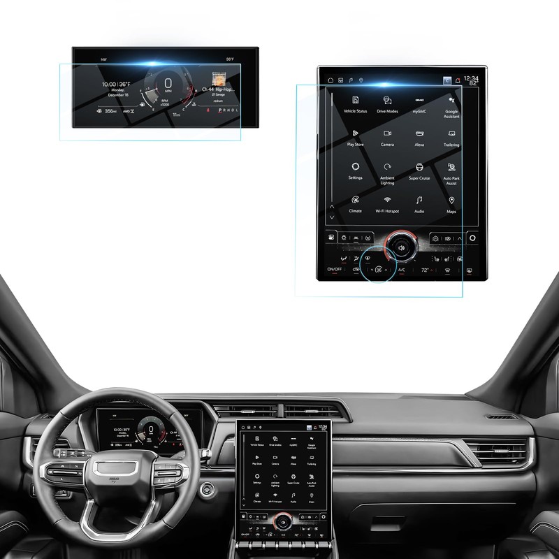 BIBIBO 2Pcs for 2025 GMC Terrain Screen Protector 2025 2026