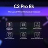 Keychron C3 Pro TKL 80% Wired Mechanical Keyboard, 8K Polling