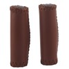 MAGT Bicycle Grips, 1 Pair Faux Leather Bicycle Handlebar Grips