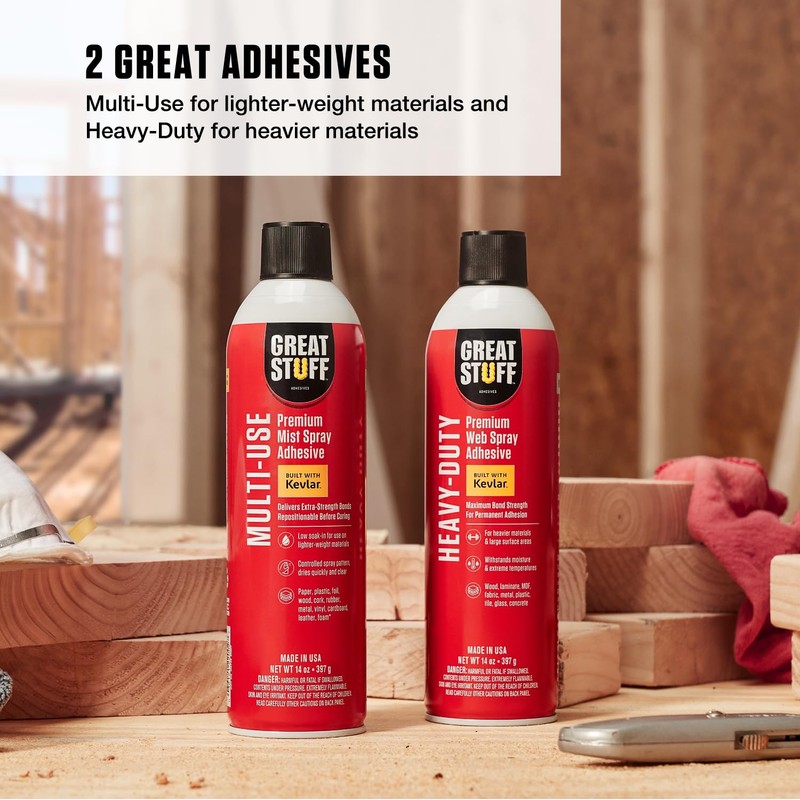 Great Stuff™ Multi-Use Mist Adhesive 3-Pack - 14 oz -