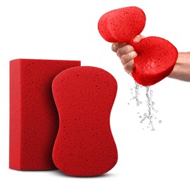Sponges for Cleaning - 2 Pack - Multi-Purpose Cleaning Sponge, Perfect as Car Wash Sponge, Household Cleaning Sponges, Tile Grout Sponge, Sponges for Painting